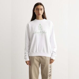 Sporty & Rich Vendome Cotton Graphic Sweatshirt
